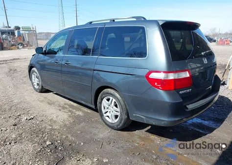 2006 Honda Odyssey Ex-L from USA, damaged, VIN 5FNRL387X6B462092